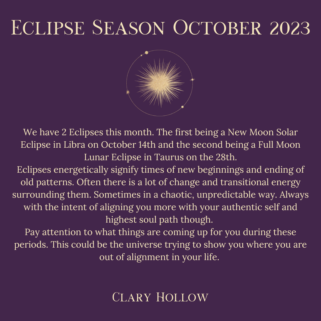 Eclipse Season October 2023